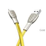 HOCO U52 BRIGHT ΚΑΛΩΔΙΟ ΦΟΡΤΙΣΗΣ LIGHTNING, ΧΡΥΣΟ