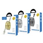 HOCO U52 BRIGHT ΚΑΛΩΔΙΟ ΦΟΡΤΙΣΗΣ MICRO, ΜΑΥΡΟ - Image 2