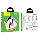 HOCO U80 COOL SILICONE CHARGING CABLE FOR MICRO, ΜΑΥΡΟ - Image 2