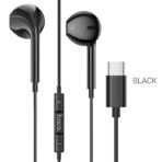 HOCO M80 ORIGINAL ΑΚΟΥΣΤΙΚΑ TYPE-C (ΒΙΤΡΙΝΑ 20Τεμ) ΜΑΥΡΟ - Image 2