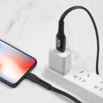 HOCO S6 SENTINEL ΚΑΛΩΔΙΟ ΦΟΡΤΙΣΗΣ ΜΕ ΟΘΟΝΗ LIGHTNING - Image 3