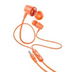 HOCO M107 DISCOVERER ΑΚΟΥΣΤΙΚΑ HANDSFREE, ΠΟΡΤΟΚΑΛΙ - Image 3