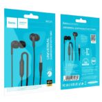 HOCO M124 ΑΚΟΥΣΤΙΚΑ 3.5MM JACK WIDE UNIVERSAL ΜΕ ΜΙΚΡΟΦΩΝΟ , ΜΑΥΡΑ - Image 2