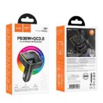 HOCO E81 FANTASY BLUETOOTH CARKIT ΜΕ FM TRANSMITTER - Image 2