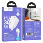 HOCO N70 NUEVO ΦΟΡΤΙΣΤΗΣ PD30W, 1 ΘΥΡΑ, LIGHTNING, ΛΕΥΚΟ - Image 3