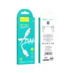 HOCO X96 ΚΑΛΩΔΙΟ ΦΟΡΤΙΣΗΣ HYPER TYPE-C, 27W, 1m, ΛΕΥΚΟ - Image 2