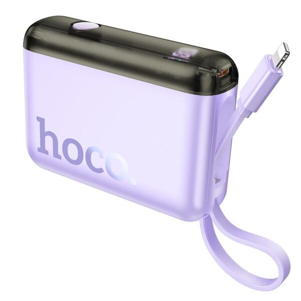 HOCO J139 HERO, POWERBANK 22.5W+PD20W, ΜΕ ΚΑΛΩΔΙΟ LIGHTNING, 10.000MAH, ΜΩΒ