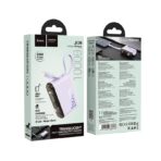 HOCO J139 HERO, POWERBANK 22.5W+PD20W, ΜΕ ΚΑΛΩΔΙΟ LIGHTNING, 10.000MAH, ΜΩΒ - Image 3