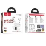 HOCO EQ26 NICE TRUE WIRELESS ANC+ENC HEADSET, ΛΕΥΚΑ - Image 4