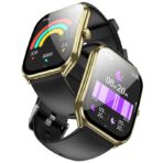 HOCO Y28 AMOLED SMART SPORTS WATCH(ΛΕΙΤΟΥΡΓΙΑ ΚΛΗΣΗΣ), ΧΡΥΣΟ - Image 3
