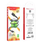 HOCO X83 NANO ΚΑΛΩΔΙΟ ΦΟΡΤΙΣΗΣ iP PVC 20W , PD TYPE C ΣΕ LIGHTNING, ΜΑΥΡΟ - Image 2