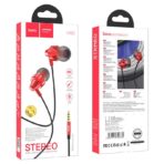 HOCO M90 ΑΚΟΥΣΤΙΚΑ DELIGHT WIRE-CONTROLLED, AURORA RED, 3.5MM - Image 2