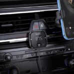 HOCO E65 UNITY FM TRANSMITTER ΜΕ BLUETOOTH , ΜΑΥΡΟ - Image 3