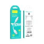 HOCO X96 ΚΑΛΩΔΙΟ ΦΟΡΤΙΣΗΣ HYPER TYPE-C, 100W, 1m, ΛΕΥΚΟ - Image 2