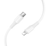 HOCO X120 BENEFICIO ΚΑΛΩΔΙΟ LIGHTNING, 1m, 27W,  ΛΕΥΚΟ - Image 2