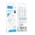 HOCO X120 BENEFICIO ΚΑΛΩΔΙΟ LIGHTNING, 1m, 27W,  ΛΕΥΚΟ - Image 3