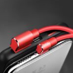 HOCO U37 ΚΑΛΩΔΙΟ LIGHTNING ΦΟΡΤΙΣΗΣ+DATA 1.2m, ΚΟΚΚΙΝΟ - Image 4