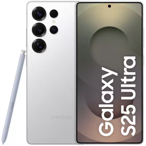samsung-s25-ultra-white-e1737734660917 Samsung Galaxy S25 Ultra 12GB Ram 256GB Titanium White Silver 5G - Image 1