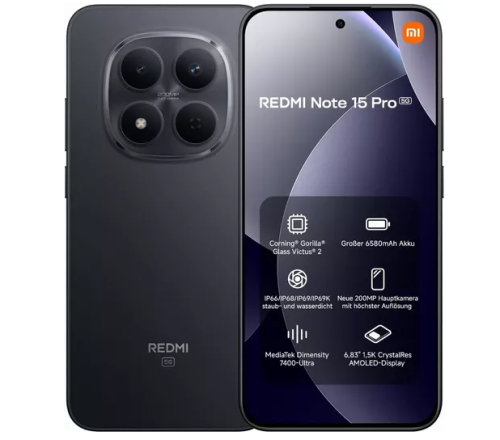 XIAOMI-REDMI-NOTE-15-PRO-5G-BLACK-e1768855399886 Xiaomi Redmi Note 15 Pro 8GB Ram 256GB NFC Black 5G - Image 1