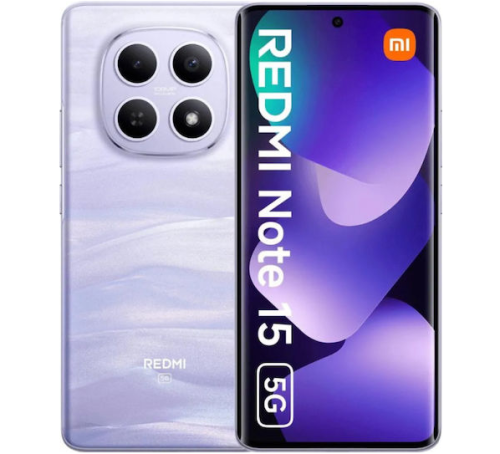 xiaomi-redmi-note-15-5g-purple-e1768854533178 Xiaomi Redmi Note 15 8GB Ram 256GB NFC Mist Purple Dual Sim 5G - Image 1