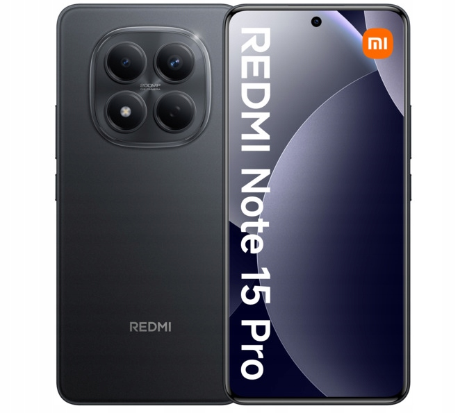xiaomi-redmi-note-15-pro-4g-black1 Xiaomi Redmi Note 15 Pro 8GB Ram 256GB NFC Black 4G - Image 1