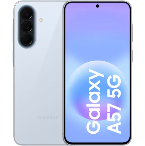SAMSUNG-GALAXY-A57-ICY-BLUE-e1774977019751 Samsung Galaxy A57 8GB Ram 256GB Awesome Icyblue 5G - Image 1