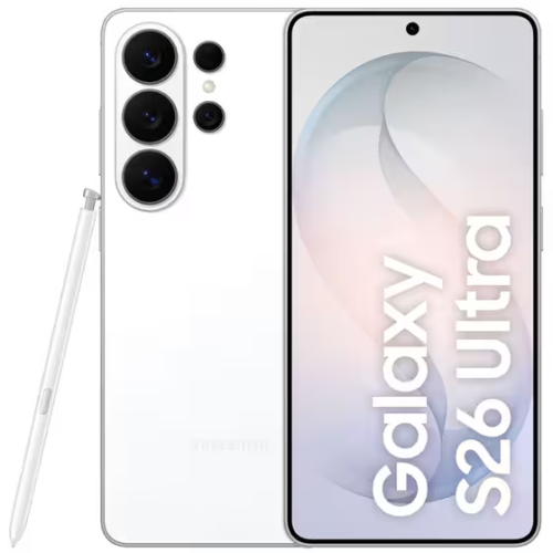 samsung-galaxy-a26-ultra-white-e1772525430566 Samsung Galaxy S26 Ultra 12GB Ram 512GB White - Image 1